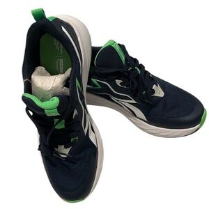 🆕 Men’s Reebok Verse Sneakers Navy/Green Size 10 Comfort Footbed